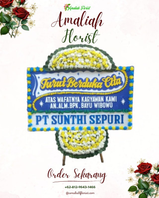 Papan Bunga Duka di Wonosamodro
