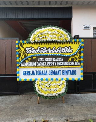 Papan Bunga Duka di Wonosamodro